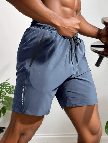 Couture-moda | Lightweight Moisture-Wicking Stretch Shorts with Zip Pocket - Image 6