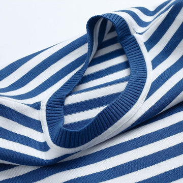Gail | Striped Cotton Long Sleeve T-Shirt for Women - Image 5