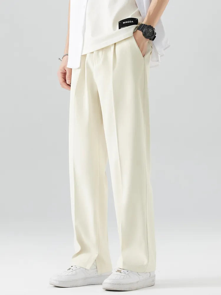 George | Men's Trousers - Straight Leg - Relaxed Fit - Soft Breathable Fabric - Full Length - Image 2