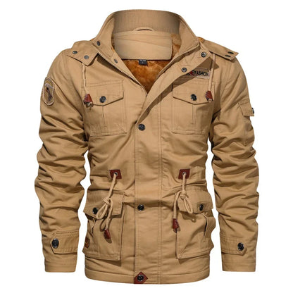 Willard | Men's Hooded Military Jacket - Image 8