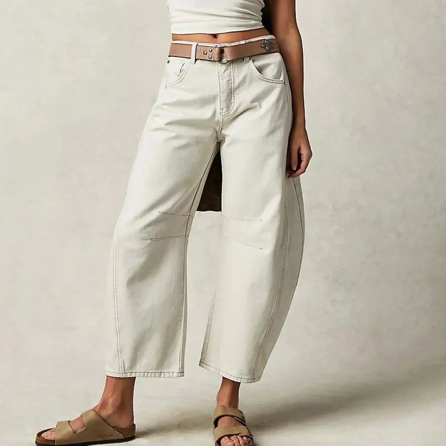 Harvey | Comfortable Stylish Wide-Leg Jeans - Image 9