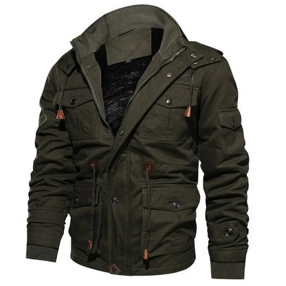 Willard | Men's Hooded Military Jacket - Image 6