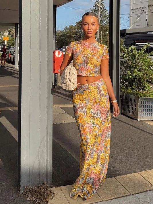 Kathy | Floral Summer Breeze Co-ord Set - Image 1