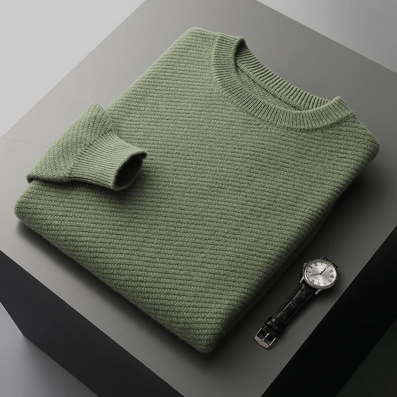 Kris | Men's Crew Neck Sweater - Image 6