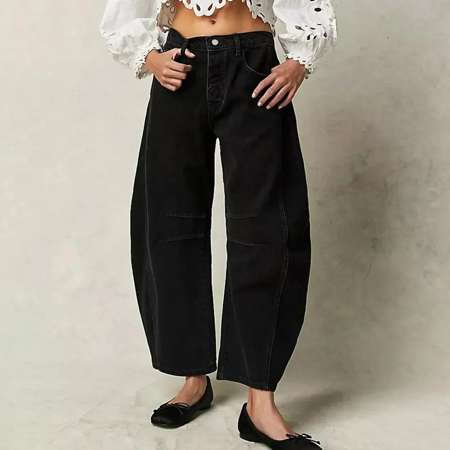 Harvey | Comfortable Stylish Wide-Leg Jeans - Image 10