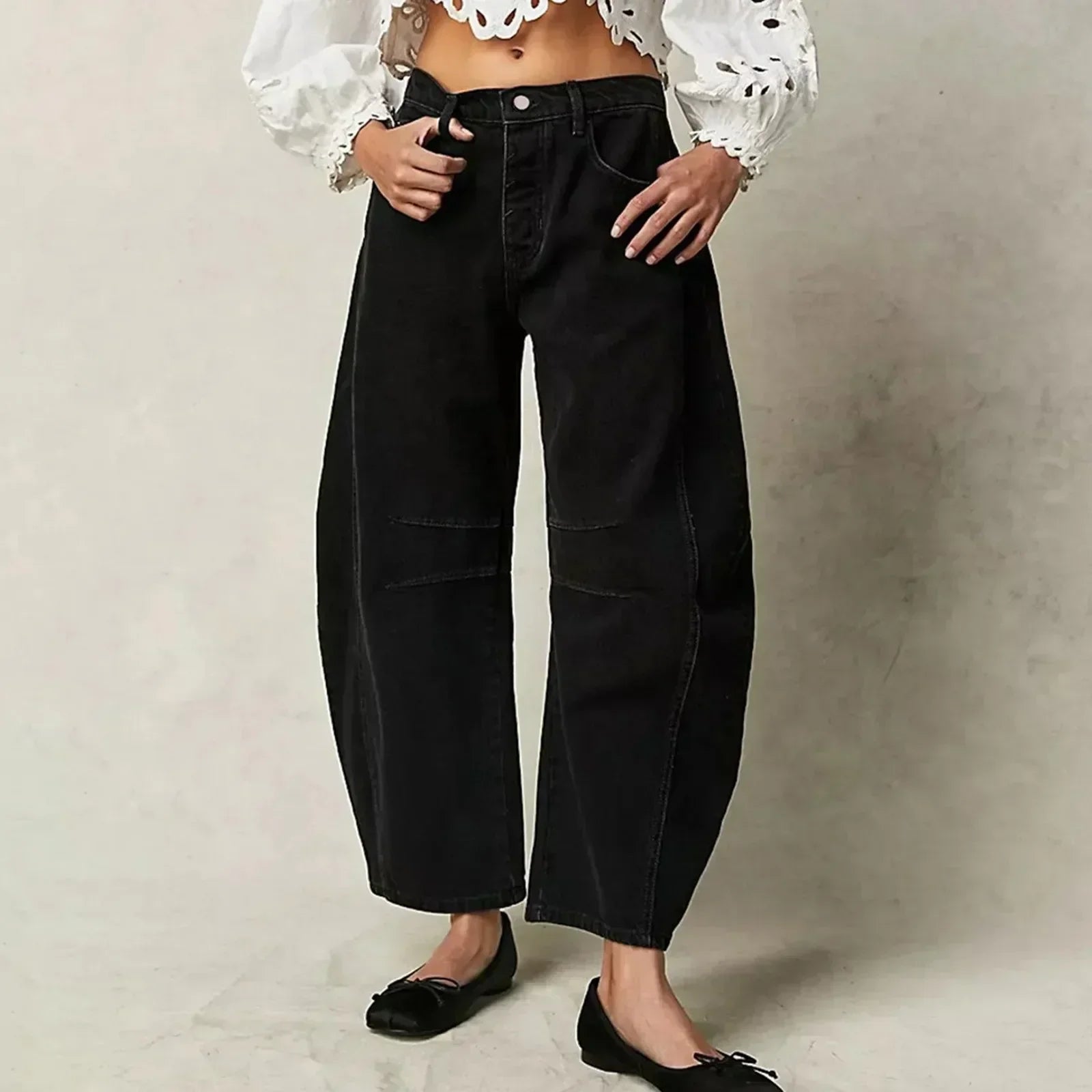 Harvey | Comfortable Stylish Wide-Leg Jeans - Image 10