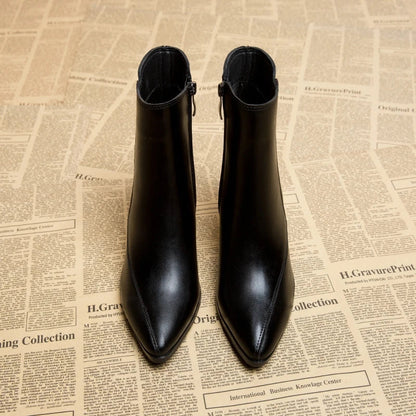 Sally | Women's Heeled Ankle Boots - Image 2