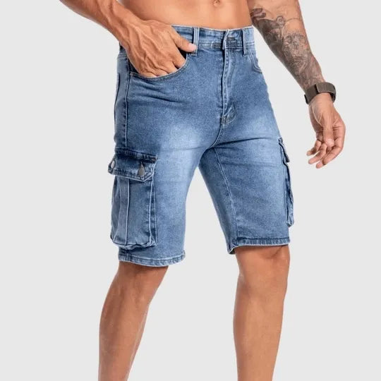 Mitch | Durable Mid-Length Cargo Shorts with Multiple Pockets - Image 2