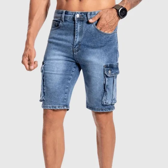 Mitch | Durable Mid-Length Cargo Shorts with Multiple Pockets - Image 3