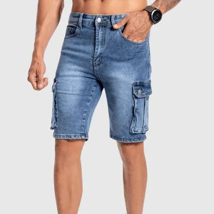 Mitch | Durable Mid-Length Cargo Shorts with Multiple Pockets - Image 3