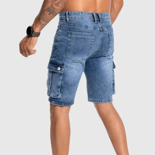 Mitch | Durable Mid-Length Cargo Shorts with Multiple Pockets - Image 4