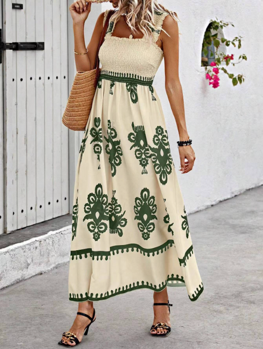 Lauren | Summer Bohemian Long Dress - High-Quality Fabric - Image 1