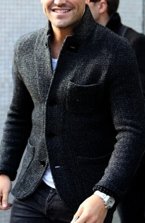 Kevin | Men's Button-Down Casual Jacket - Image 2