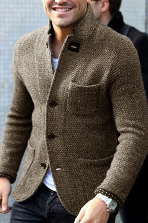 Kevin | Men's Button-Down Casual Jacket - Image 3