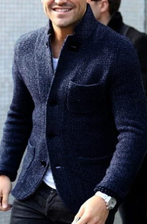 Kevin | Men's Button-Down Casual Jacket - Image 4