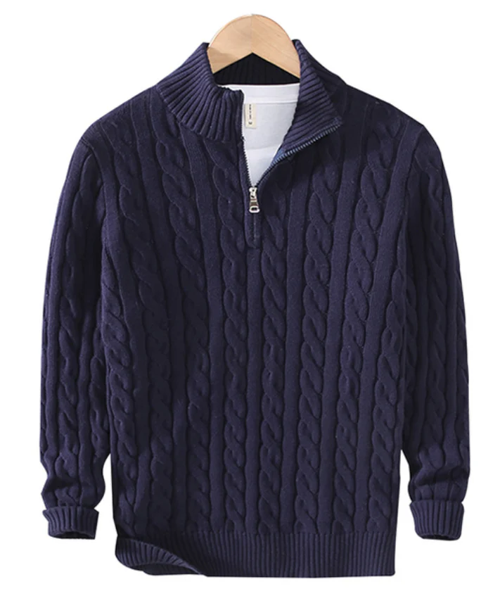 Kenneth | Stylish Zip Sweater for Everyday Comfort - Image 3