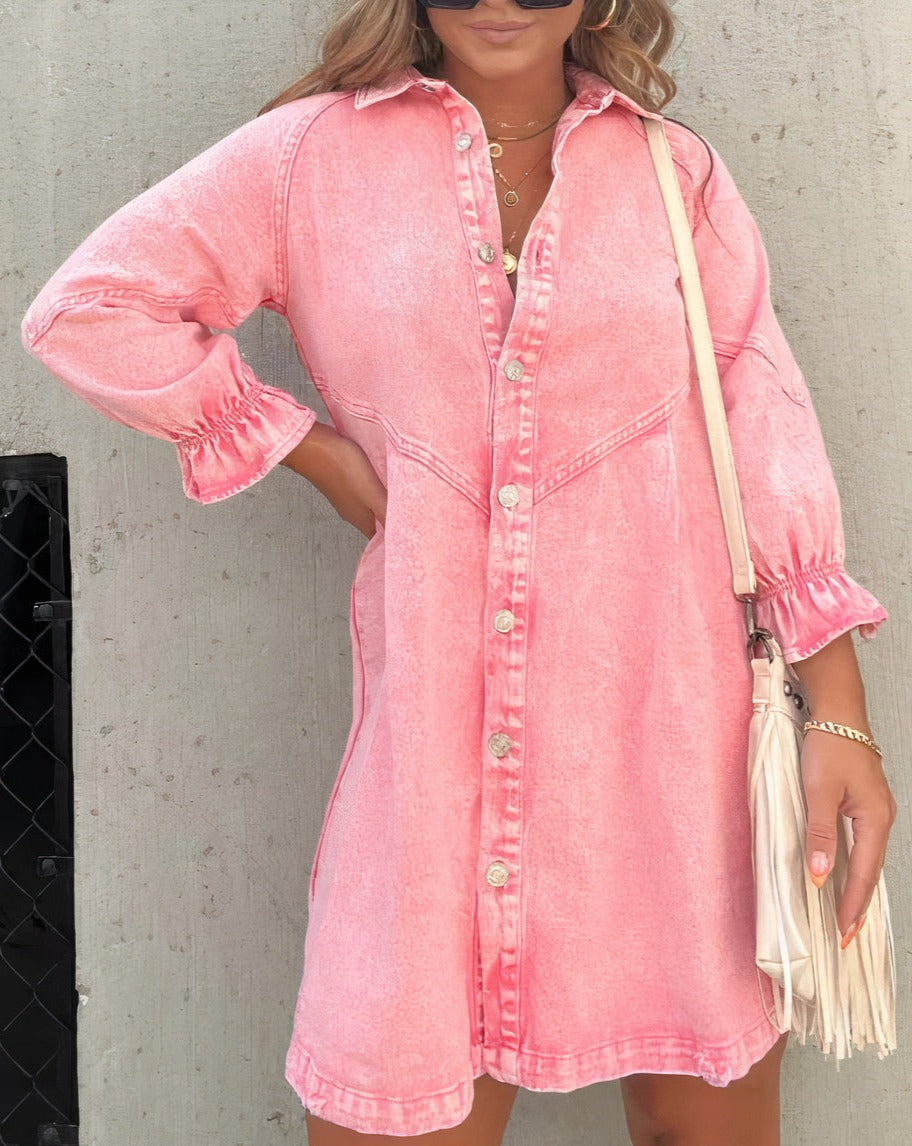 Lydia | Stylish Denim Dress for Women - Image 4
