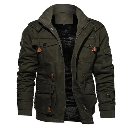 Willard | Men's Hooded Military Jacket - Image 9