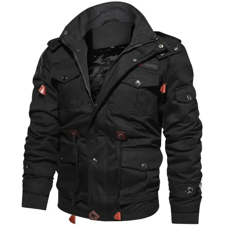 Willard | Men's Hooded Military Jacket - Image 5