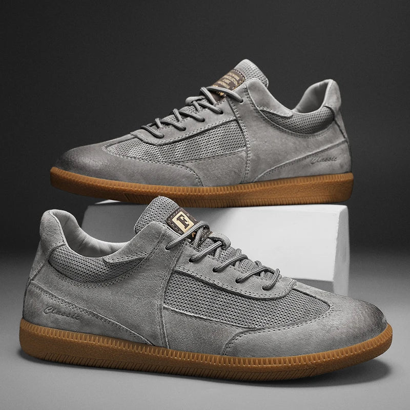 Shawn | Men's Low Top Lace-Up Casual Sneakers - Image 2