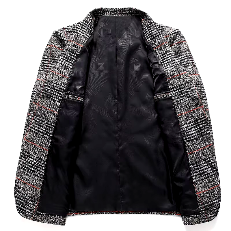 Harold | Elegant Men's Wool Coat for Business in Classic Style - Image 5