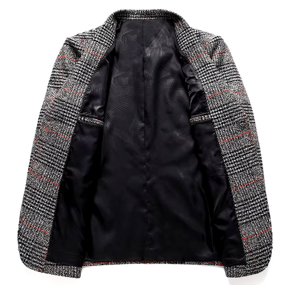 Harold | Elegant Men's Wool Coat for Business in Classic Style - Image 5