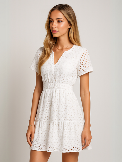 Kristen | Elegant Maxi Dress with Ruches - Image 2