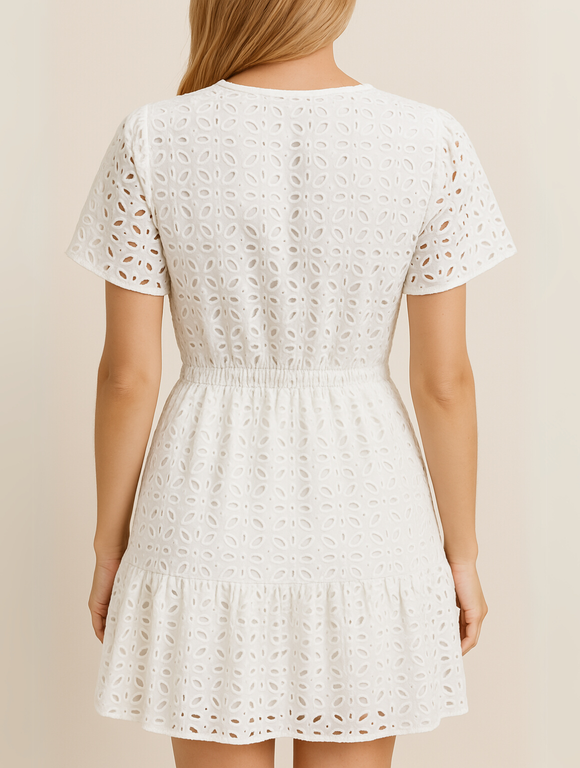 Kristen | Elegant Maxi Dress with Ruches - Image 4