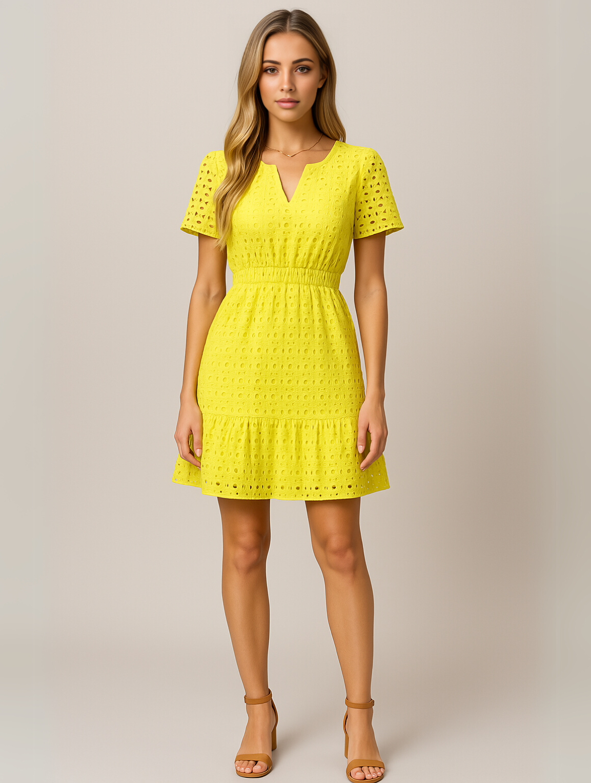 Kristen | Elegant Maxi Dress with Ruches - Image 10