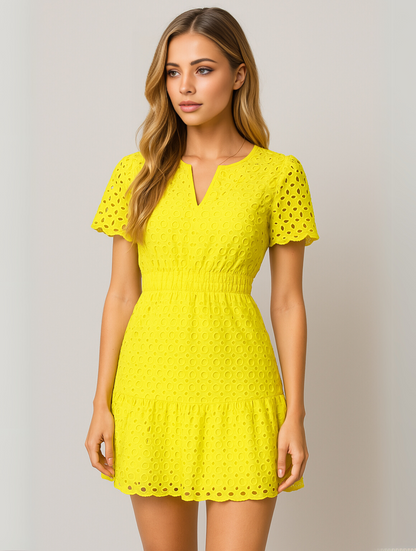 Kristen | Elegant Maxi Dress with Ruches - Image 11