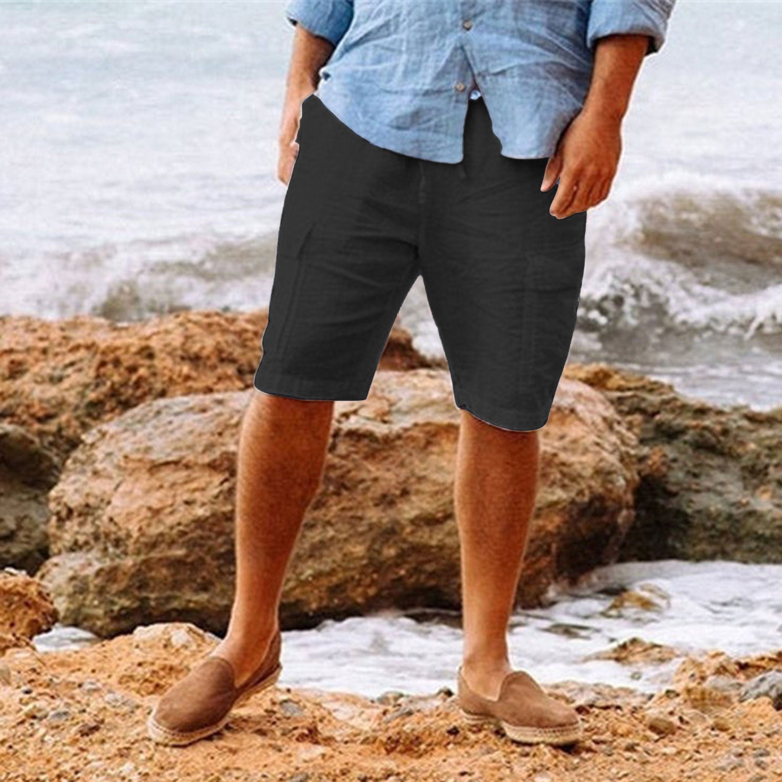 Derrick | Breathable Lightweight Casual Shorts for Men - Image 3