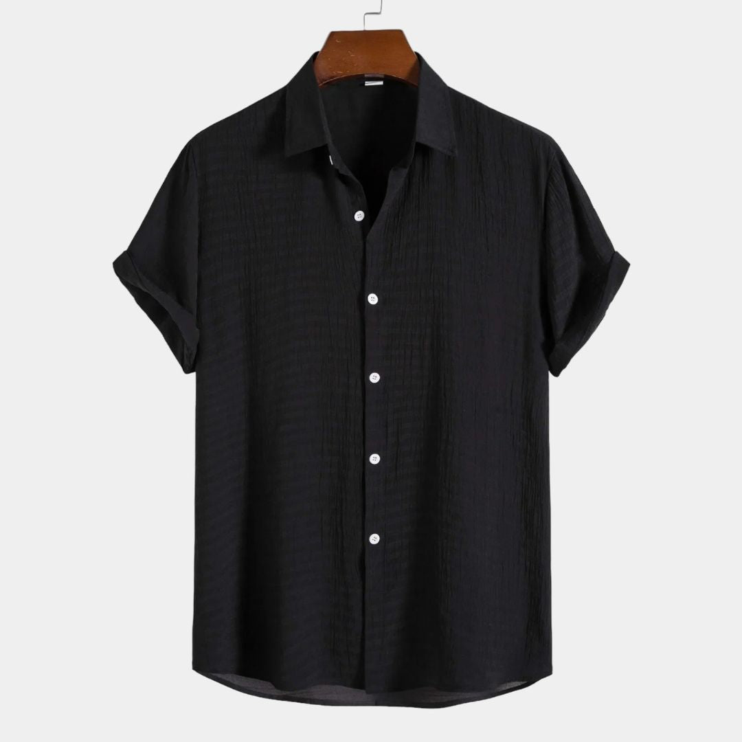 Chad | Lightweight Casual Short-Sleeve Shirt - Image 2