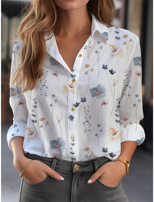 Debra | Stylish Floral Blouse - Image 1