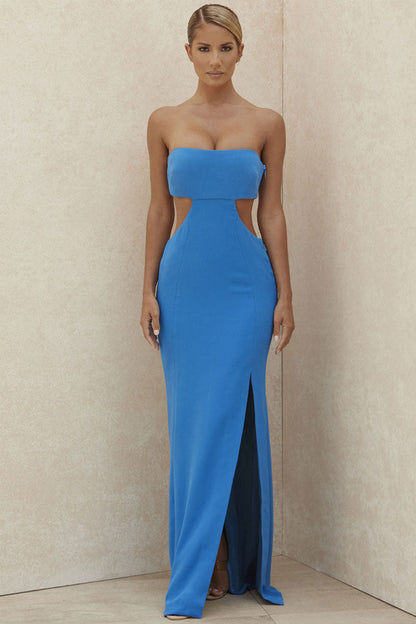 Phyllis | Elegant High Slit Formal Maxi Dress - Image 1