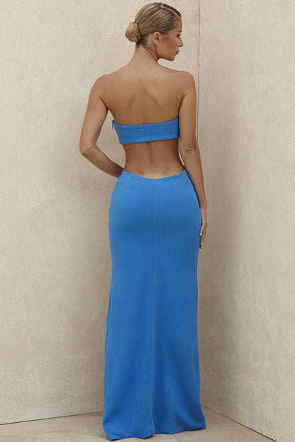 Phyllis | Elegant High Slit Formal Maxi Dress - Image 3