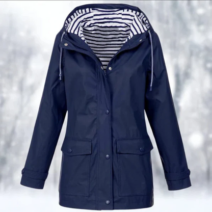 Teresa | Women's Hooded Raincoat - Image 4