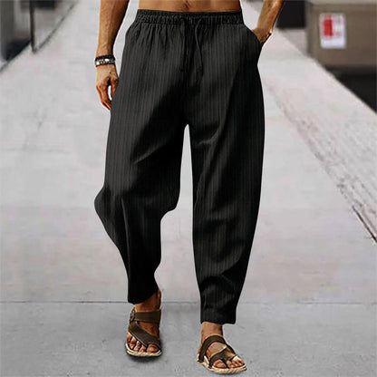 Billy | Cotton Linen Relaxed Pants - Image 2