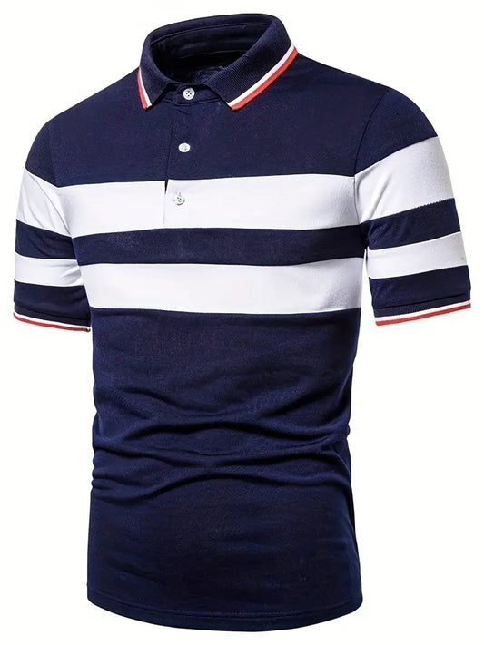 Derrick | Classic Men's Summer Polo Shirt - Stylish and Comfortable - Image 1