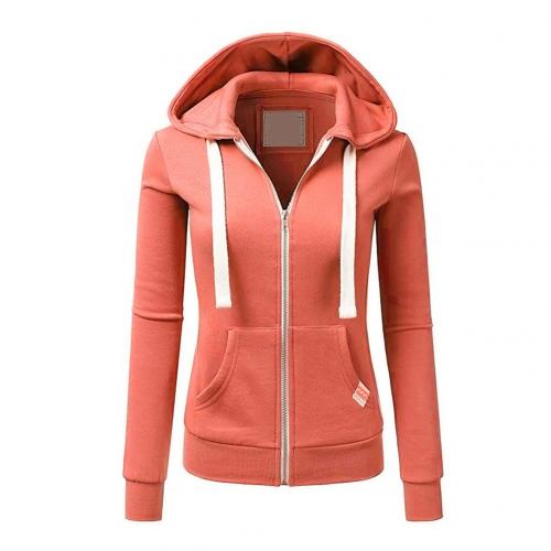 Sandy | Women's Zip-Up Fitted Hoodie - Image 3