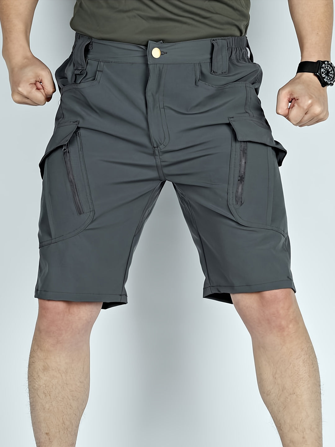 Kieran | Multifunctional Cargo Shorts for Men - Image 4