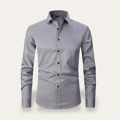 Leonard | Men's satin shirt - Elegant and versatile shirt for every occasion - Image 3