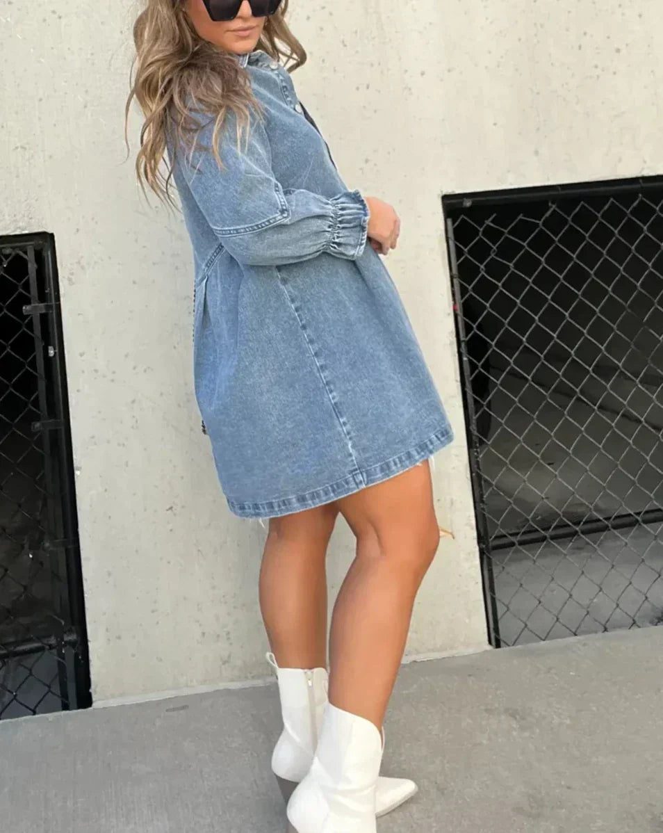 Lydia | Stylish Denim Dress for Women - Image 7