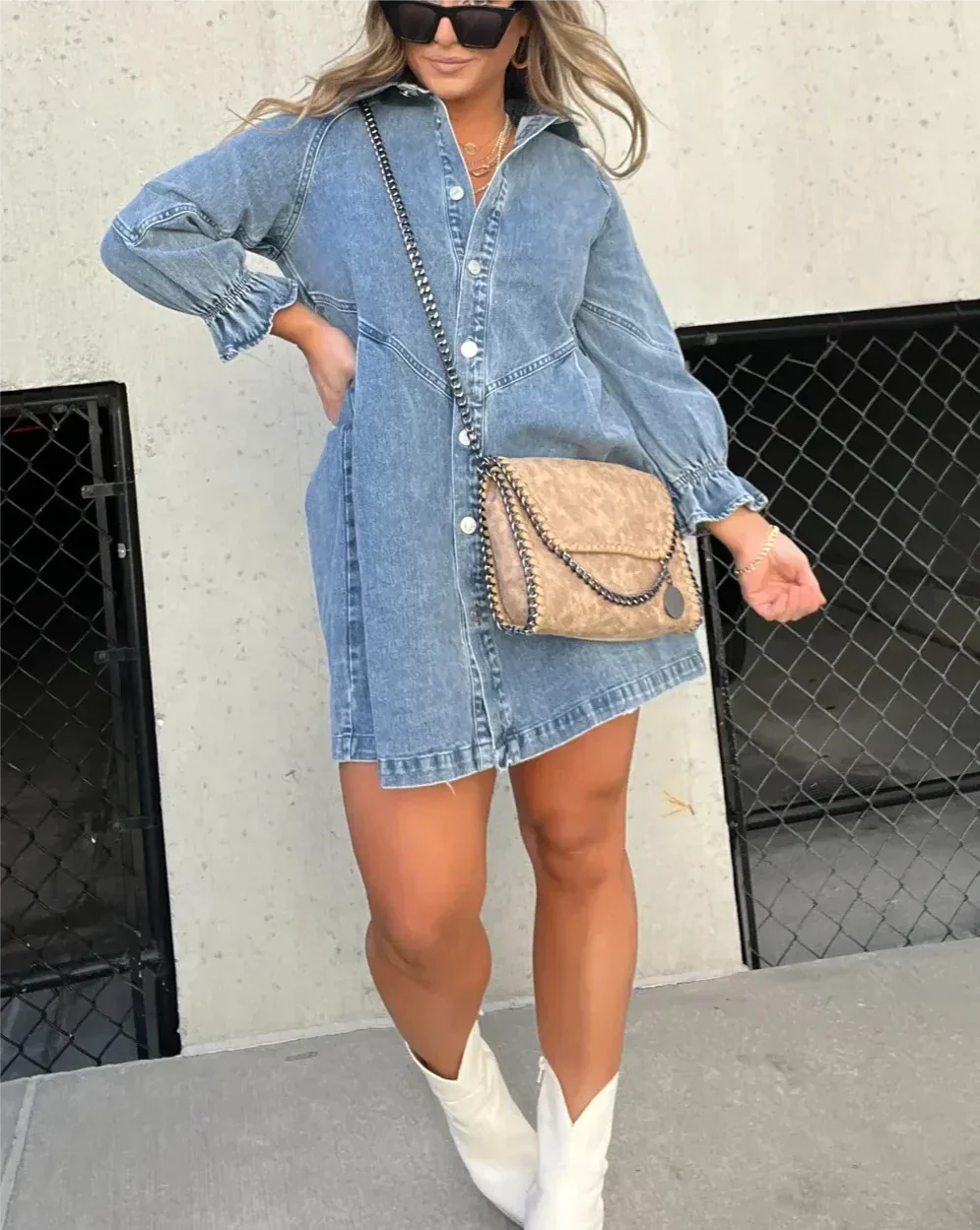 Lydia | Stylish Denim Dress for Women - Image 6