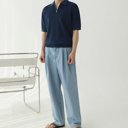Holden | Stylish Zip Polo for Men – Modern Elegance & Practicality - Image 2