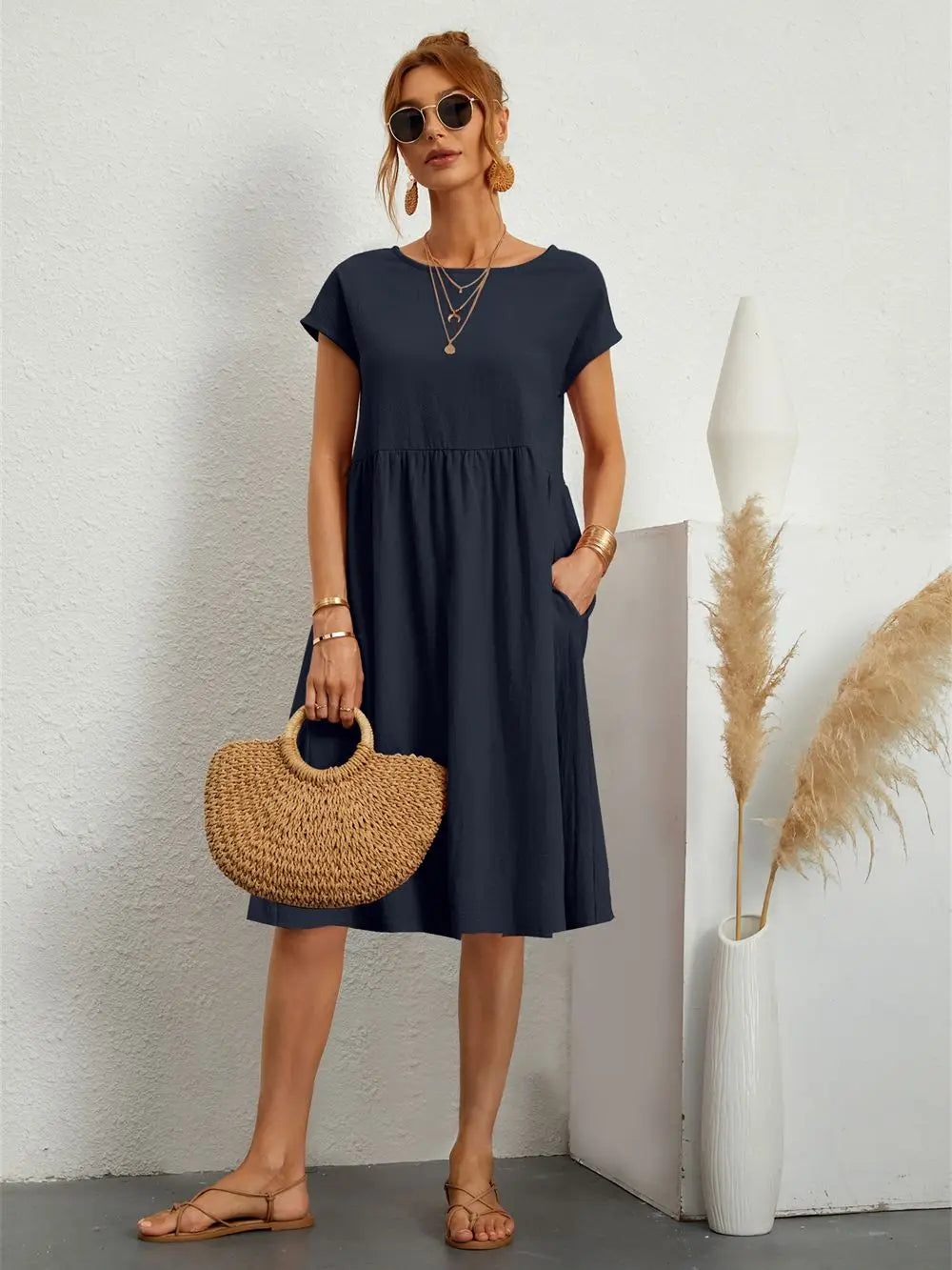 Kiara | Stylish Casual Pocket Dress for Everyday Comfort - Image 5