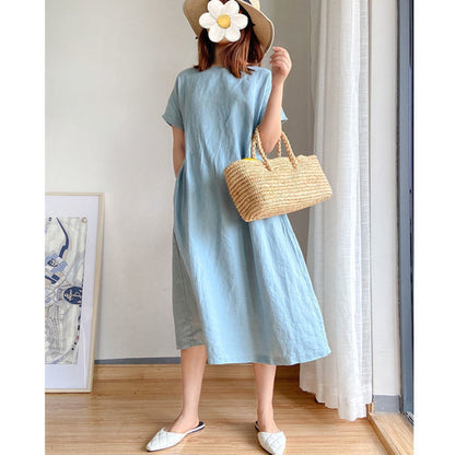 Erica | Ladies elegant short sleeve summer dress - Image 7
