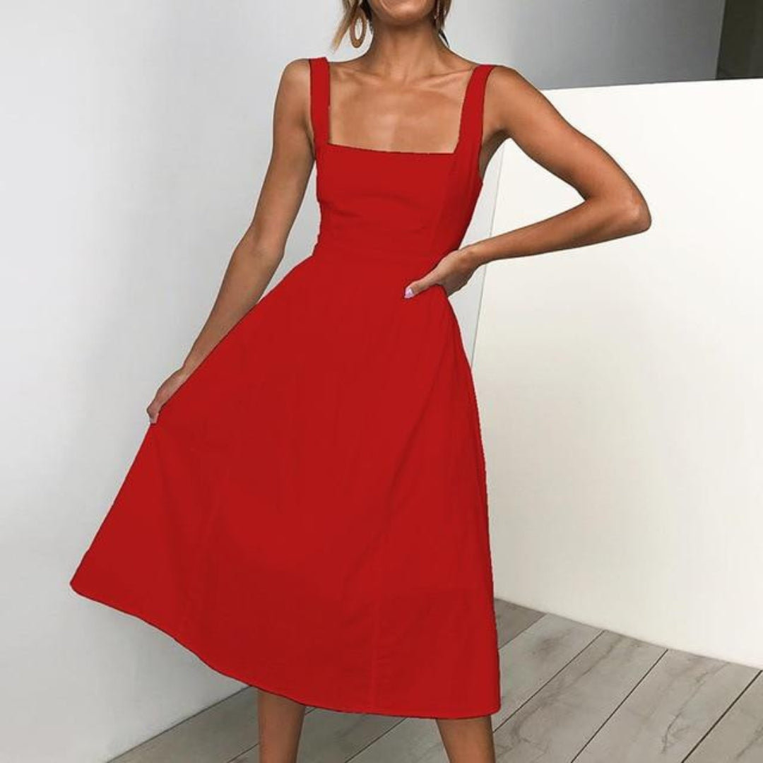 Carolyn | Stylish Sleeveless Summer Dress - Image 3
