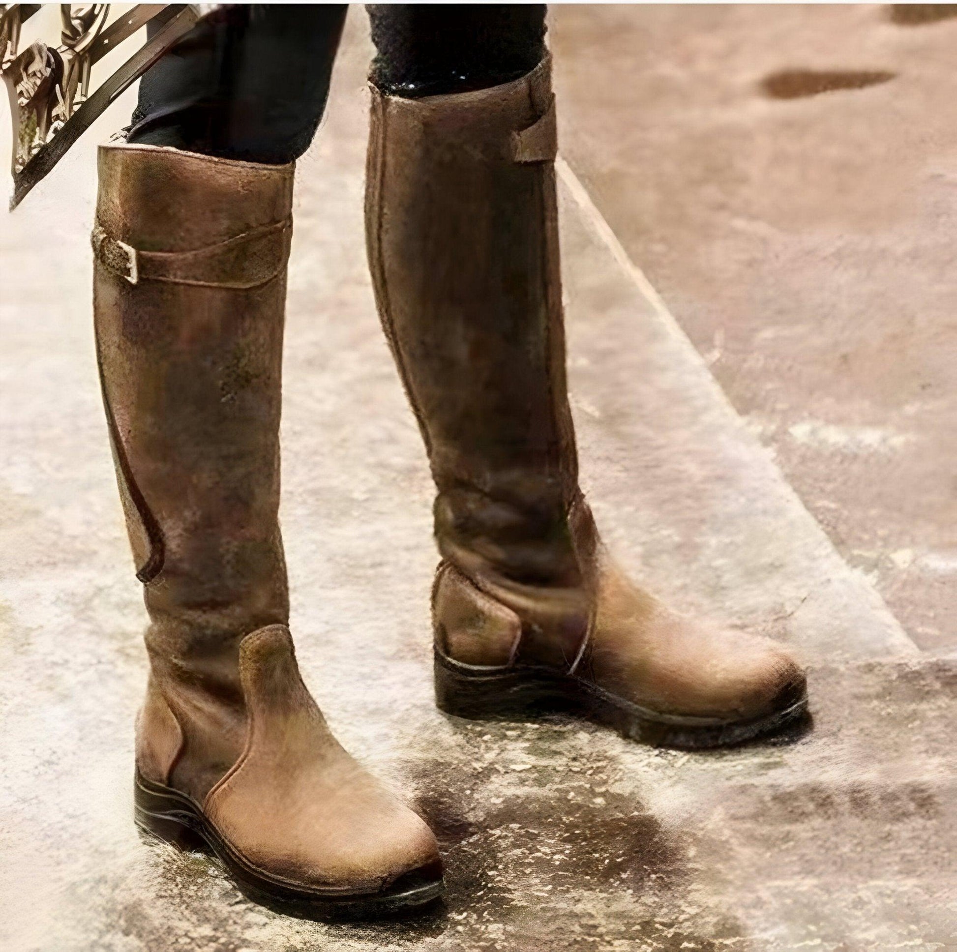 Regina | Women's Knee High Riding Boots - Image 5