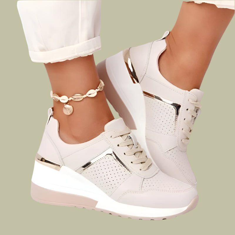 Couture-moda | Stylish Comfortable Wedge Sneakers for Women - Image 1