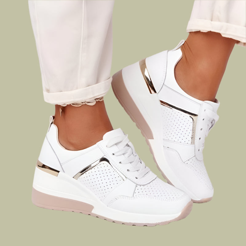Couture-moda | Stylish Comfortable Wedge Sneakers for Women - Image 3